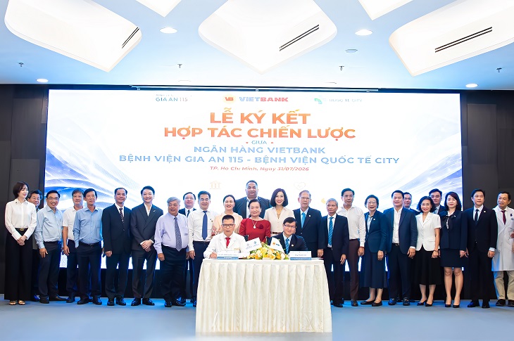 VIETBANK KÝ KẾT HỢP TÁC VỚI BỆNH VIỆN GIA AN 115 VÀ BỆNH VIỆN QUỐC TẾ CITY