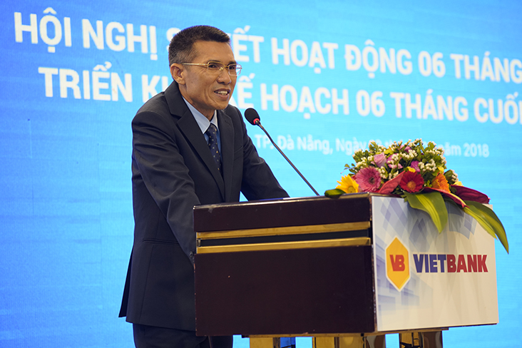 Ông Nguyễn Thanh Nhung – Tổng Giám Đốc phát biểu tại hội nghị