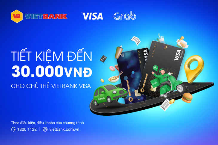 ĐẶT GRAB LIỀN TAY, GIẢM NGAY ĐẾN 30.000VNĐ!