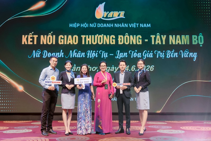 Vietbank tại Chương tr&igrave;nh Kết nối giao thương Đ&ocirc;ng T&acirc;y Nam Bộ
