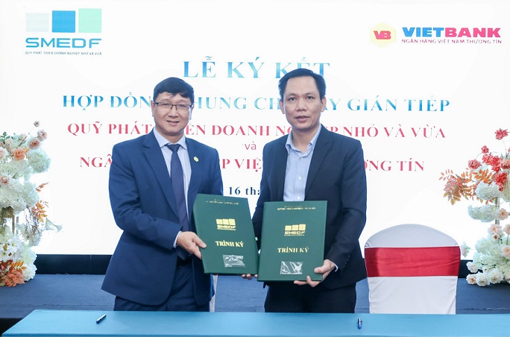 VIETBANK KÝ KẾT HỢP TÁC VỚI QUỸ PHÁT TRIỂN DOANH NGHIỆP NHỎ VÀ VỪA