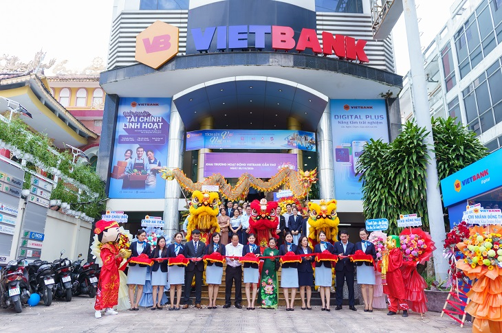 VIETBANK CHÍNH THỨC KHAI TRƯƠNG CHI NHÁNH CẦN THƠ TẠI ĐỊA ĐIỂM MỚI