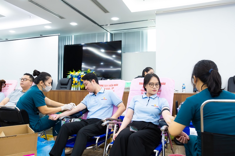 Nhiều CBNV Vietbank tiếp tục duy trì nghĩa cử hiến máu qua nhiều năm