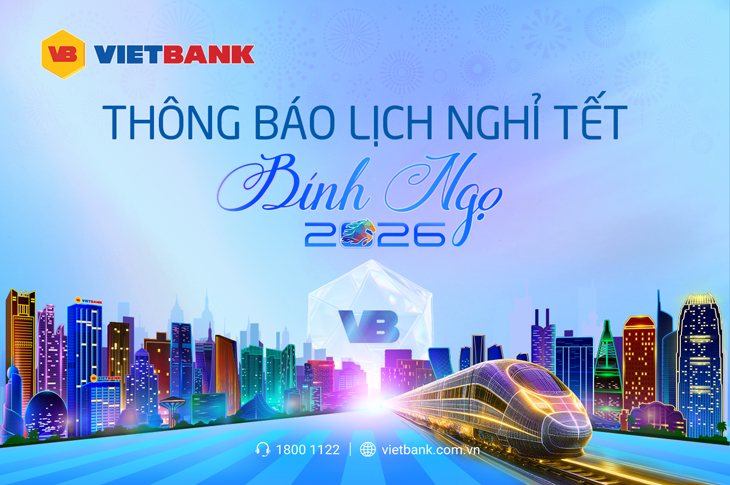 THÔNG BÁO LỊCH NGHỈ TẾT BÍNH NGỌ 2026