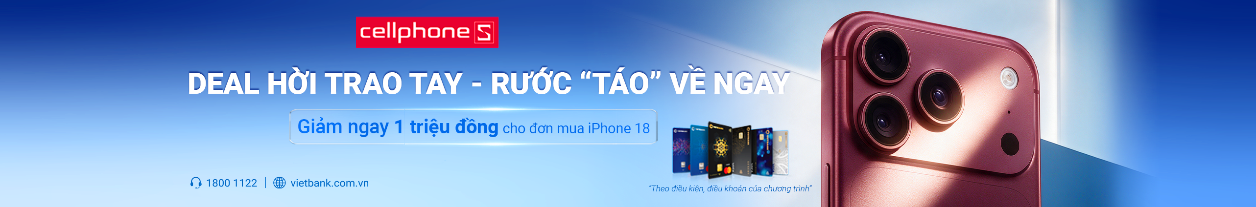 Deal hời trao tay, rước Táo về ngay