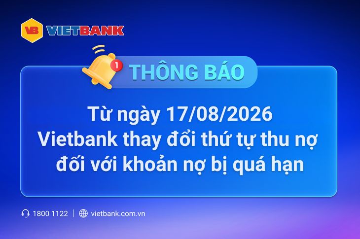 Thông báo Vietbank